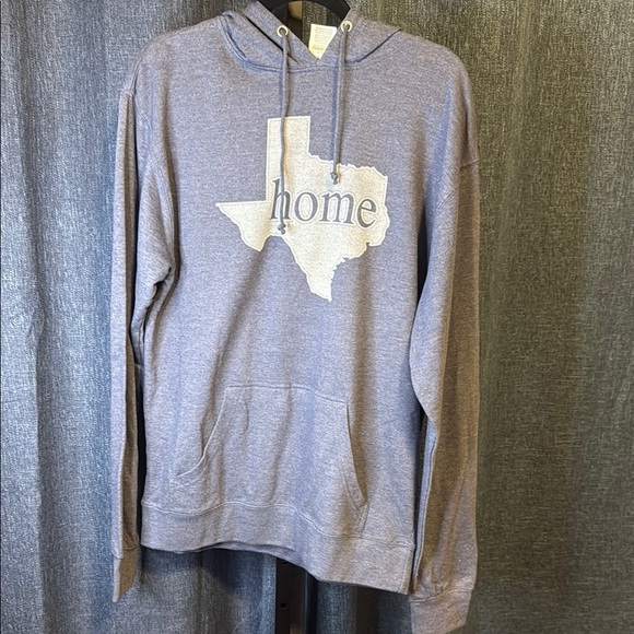 None Other - Navy Blue Texas Home Hoodie Size L